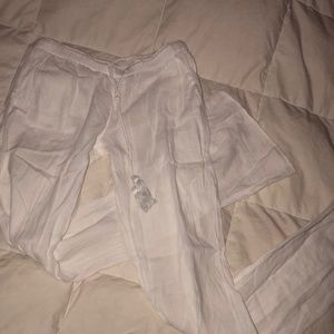 Rip curl White Beach Pants